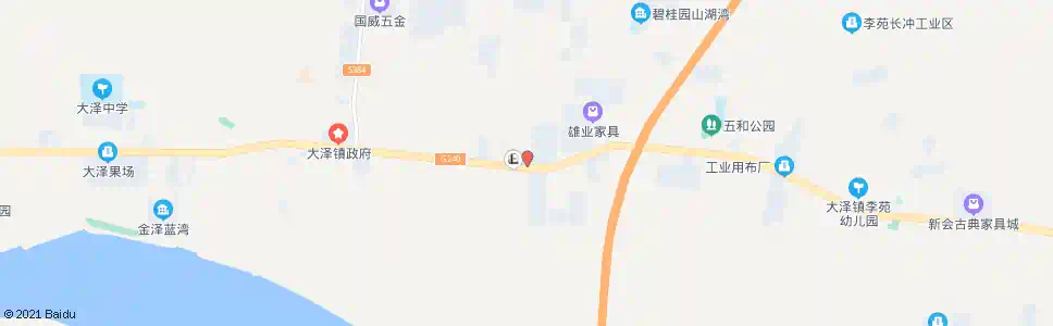 江门正华公司_公交站地图_江门公交_妙搜公交查询2025