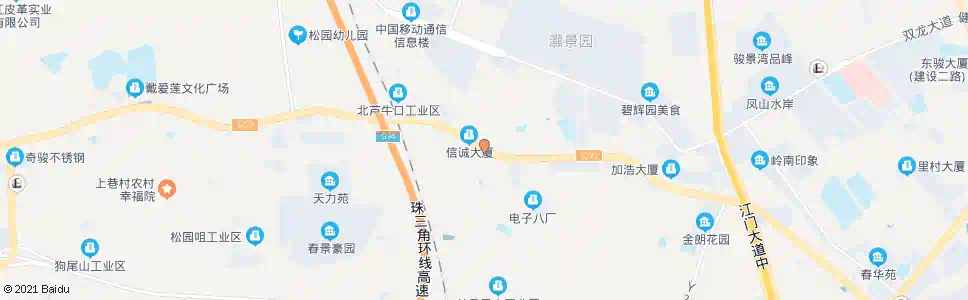 江门北芦_公交站地图_江门公交_妙搜公交查询2025