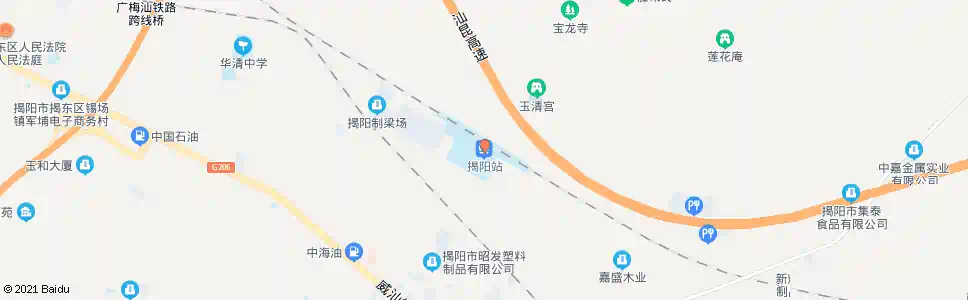揭阳下岐_公交站地图_揭阳公交_妙搜公交查询2025