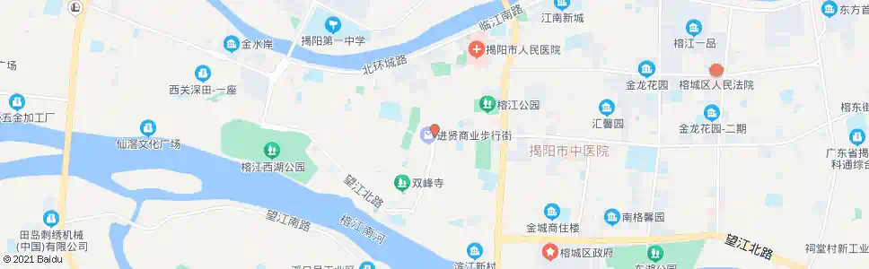 揭阳进贤门_公交站地图_揭阳公交_妙搜公交查询2025