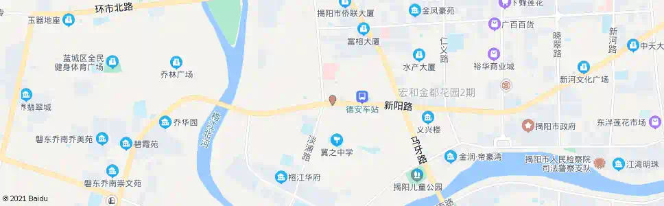 揭阳慈云医院_公交站地图_揭阳公交_妙搜公交查询2025