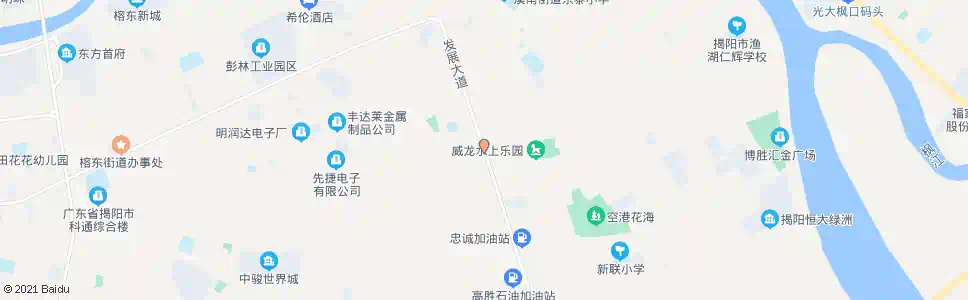 揭阳南洪村_公交站地图_揭阳公交_妙搜公交查询2025