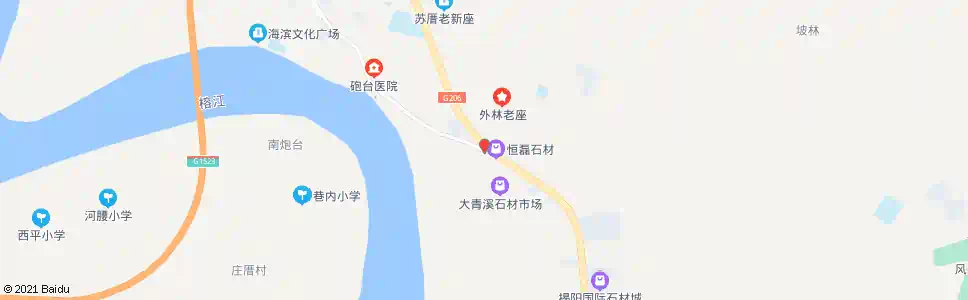 揭阳青溪路口_公交站地图_揭阳公交_妙搜公交查询2025