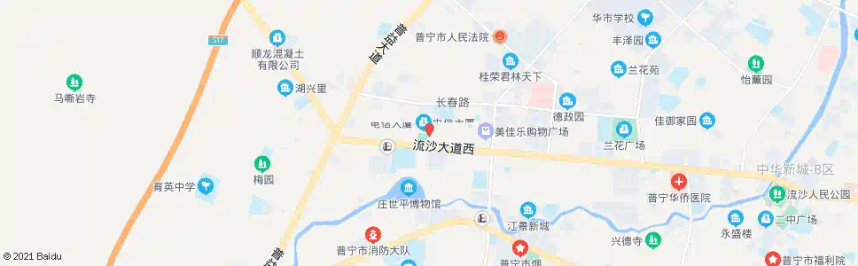 揭阳大学路头_公交站地图_揭阳公交_妙搜公交查询2025