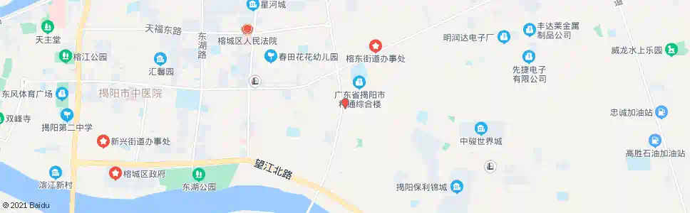 揭阳阳光酒店_公交站地图_揭阳公交_妙搜公交查询2025