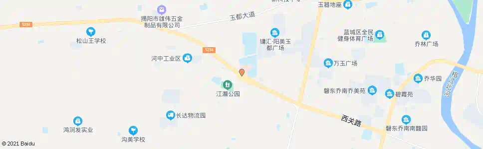 揭阳东山区第一人民医院_公交站地图_揭阳公交_妙搜公交查询2025