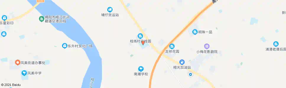 揭阳揭阳技校路口_公交站地图_揭阳公交_妙搜公交查询2025
