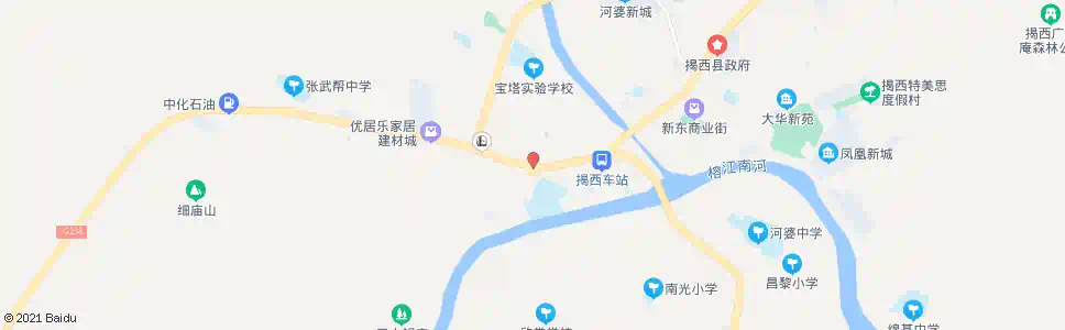 揭阳东方公园_公交站地图_揭阳公交_妙搜公交查询2025