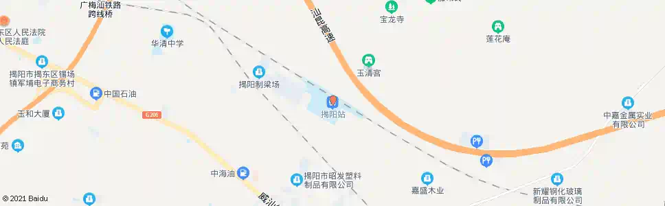 揭阳鮀浦_公交站地图_揭阳公交_妙搜公交查询2025