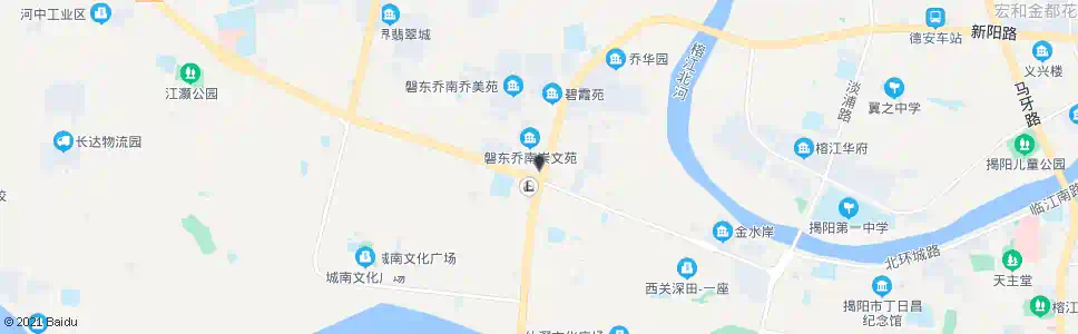 揭阳榕西路口_公交站地图_揭阳公交_妙搜公交查询2025