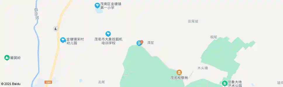 茂名长垭村候车亭_公交站地图_茂名公交_妙搜公交查询2025