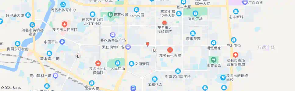 茂名夜市北_公交站地图_茂名公交_妙搜公交查询2025