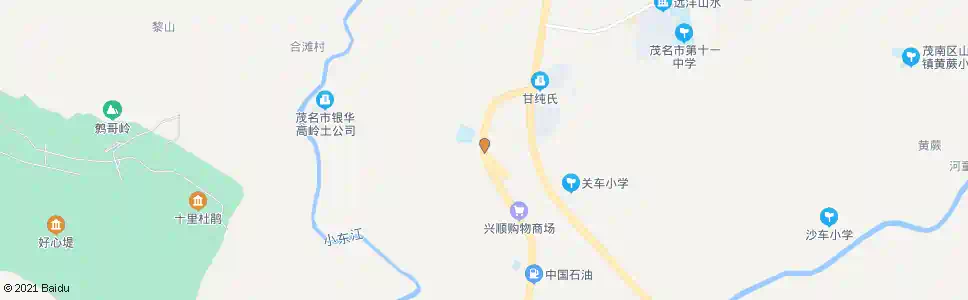 茂名黄塘路口_公交站地图_茂名公交_妙搜公交查询2025