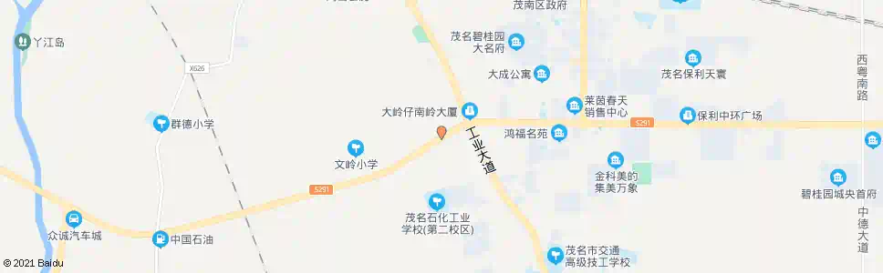 茂名环市西路东入口_公交站地图_茂名公交_妙搜公交查询2025