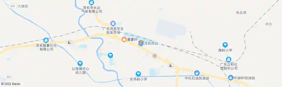 茂名市民大道西_公交站地图_茂名公交_妙搜公交查询2025