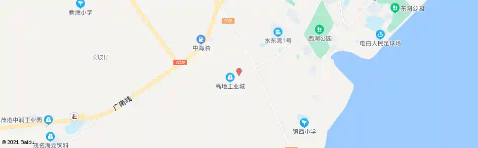 茂名高地街_公交站地图_茂名公交_妙搜公交查询2025