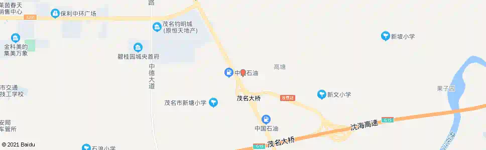 茂名边塘村_公交站地图_茂名公交_妙搜公交查询2025