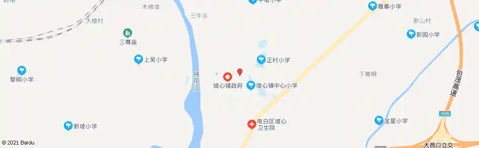 茂名坡心圩_公交站地图_茂名公交_妙搜公交查询2025