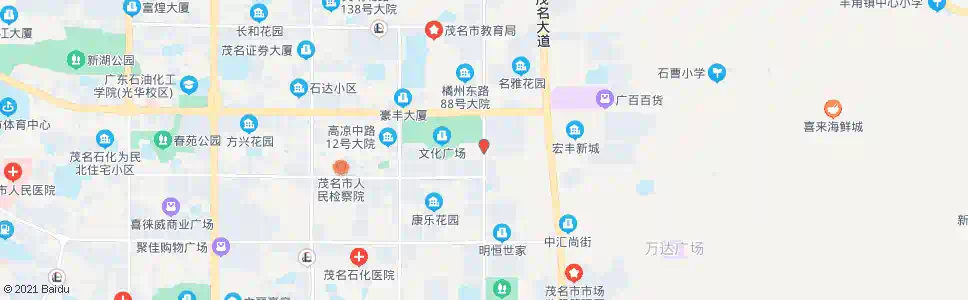 茂名沃尔玛_公交站地图_茂名公交_妙搜公交查询2025
