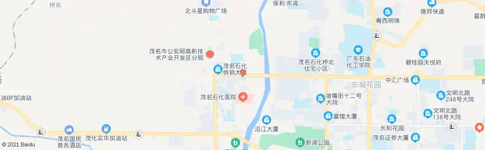 茂名官渡桥西_公交站地图_茂名公交_妙搜公交查询2025