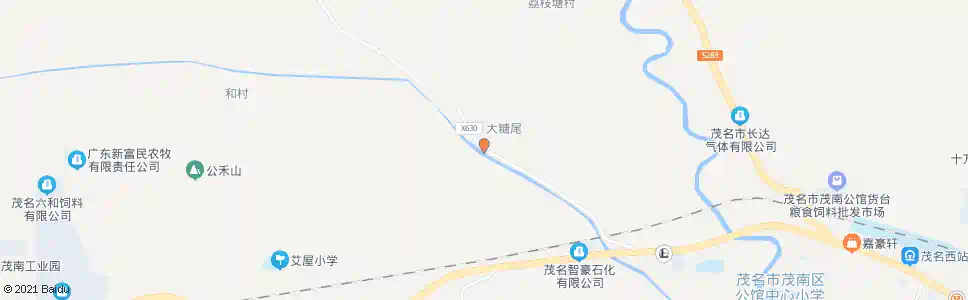 茂名荔枝塘路口_公交站地图_茂名公交_妙搜公交查询2025