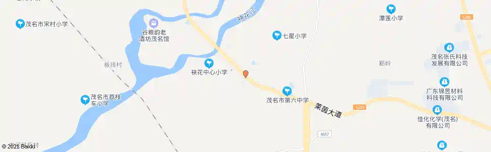 茂名袂花镇政府_公交站地图_茂名公交_妙搜公交查询2025
