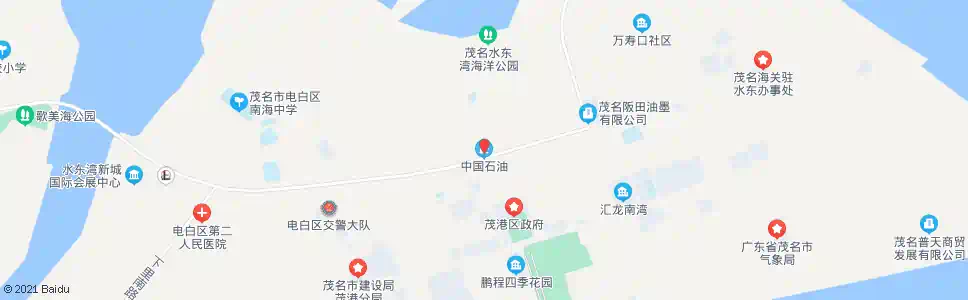 茂名进港路口_公交站地图_茂名公交_妙搜公交查询2025