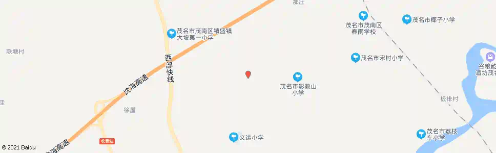 茂名彰教山_公交站地图_茂名公交_妙搜公交查询2025