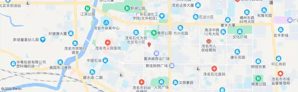 茂名市委党校_公交站地图_茂名公交_妙搜公交查询2025