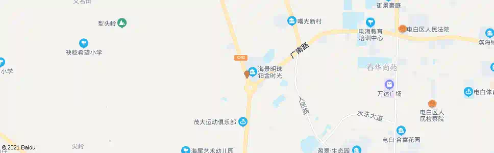 茂名那楼转盘_公交站地图_茂名公交_妙搜公交查询2025