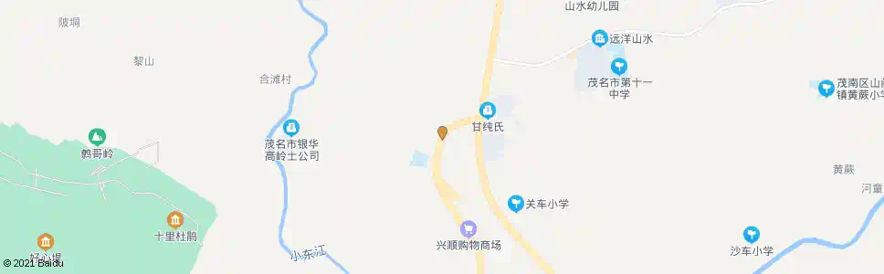 茂名田桥路口_公交站地图_茂名公交_妙搜公交查询2025