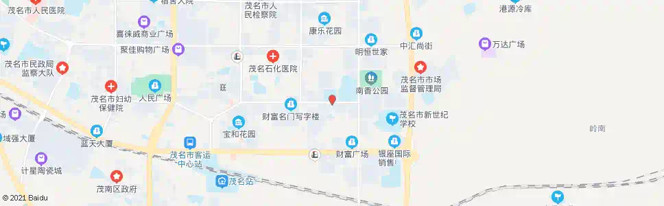 茂名新福五路_公交站地图_茂名公交_妙搜公交查询2025