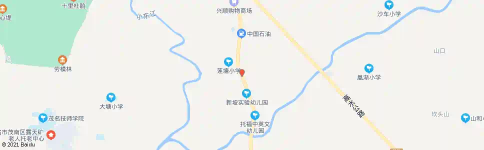 茂名莲塘_公交站地图_茂名公交_妙搜公交查询2025