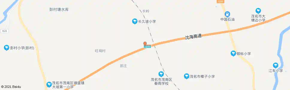 茂名上村_公交站地图_茂名公交_妙搜公交查询2025