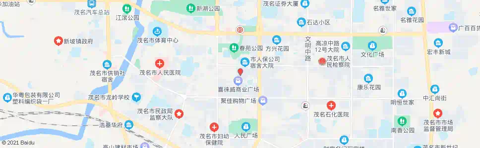 茂名迎宾馆_公交站地图_茂名公交_妙搜公交查询2025