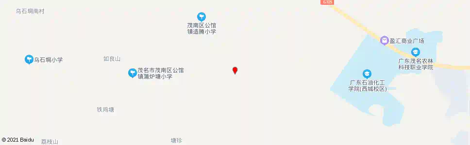 茂名蒲炉塘路口_公交站地图_茂名公交_妙搜公交查询2025