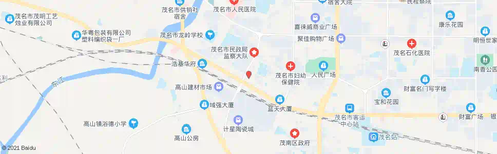 茂名市政分公司_公交站地图_茂名公交_妙搜公交查询2025