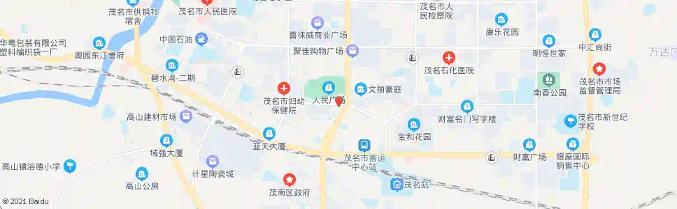 茂名新福一路_公交站地图_茂名公交_妙搜公交查询2025