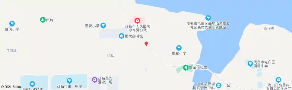 茂名进港路路口_公交站地图_茂名公交_妙搜公交查询2025