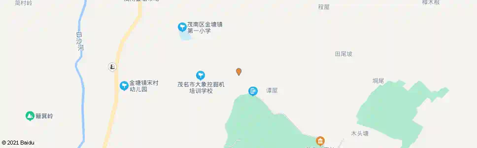 茂名谭屋西_公交站地图_茂名公交_妙搜公交查询2025