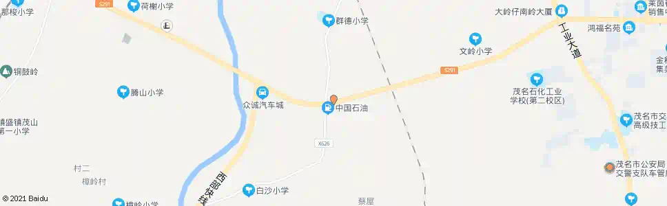 茂名环市西镇盛路口_公交站地图_茂名公交_妙搜公交查询2025