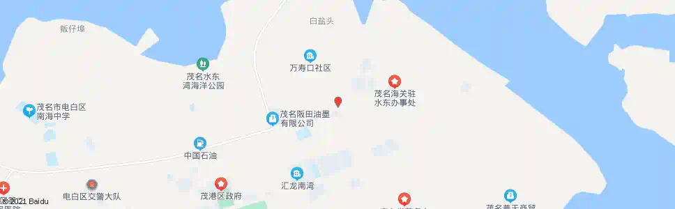 茂名润海路口北_公交站地图_茂名公交_妙搜公交查询2025