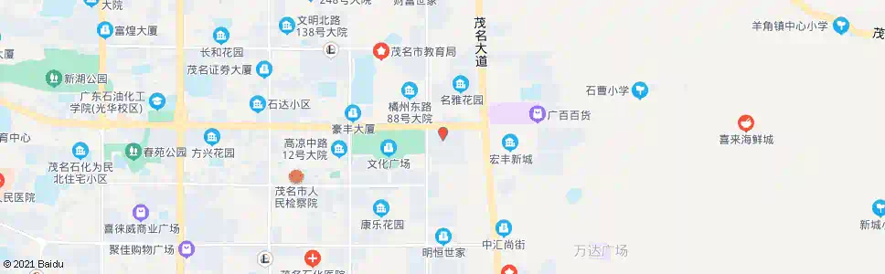 茂名茂港公安分局_公交站地图_茂名公交_妙搜公交查询2025