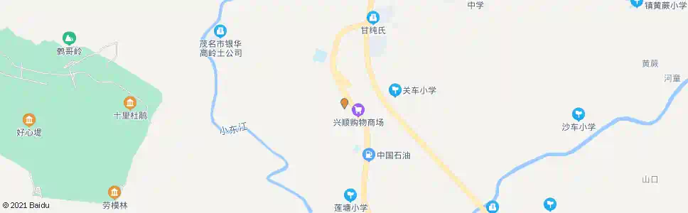 茂名黄塘村_公交站地图_茂名公交_妙搜公交查询2025