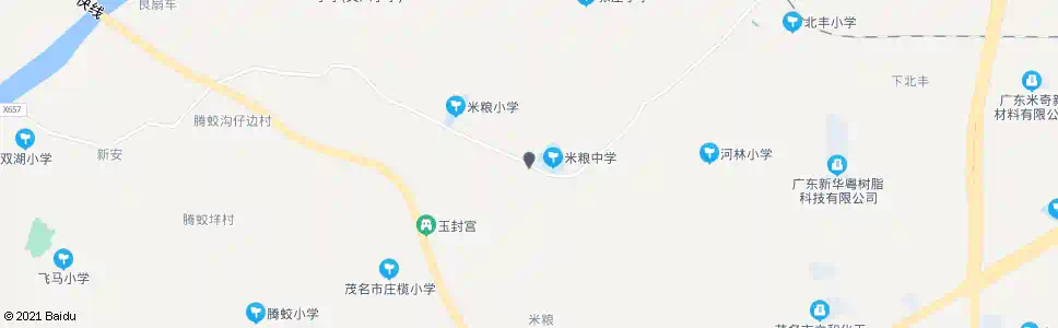 茂名米粮农信社_公交站地图_茂名公交_妙搜公交查询2025