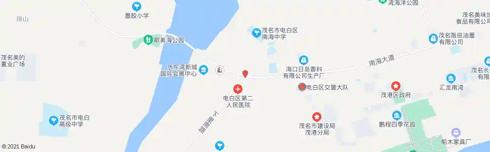 茂名南海霞里_公交站地图_茂名公交_妙搜公交查询2025