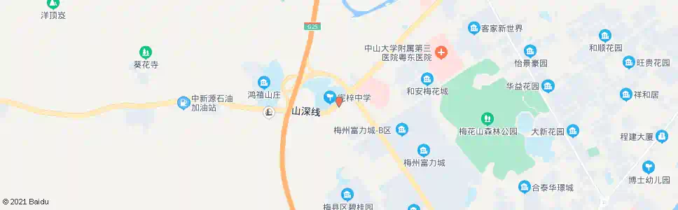 梅州扶大宪梓中学_公交站地图_梅州公交_妙搜公交查询2025