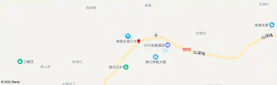 梅州南口车站_公交站地图_梅州公交_妙搜公交查询2025