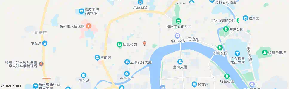 梅州南门商业街_公交站地图_梅州公交_妙搜公交查询2025