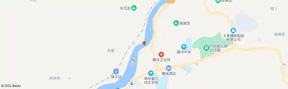 梅州麒麟桥_公交站地图_梅州公交_妙搜公交查询2025